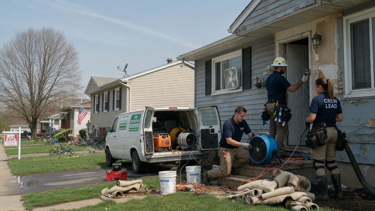 Flood Cleanup in Pinckneyville, IL near me